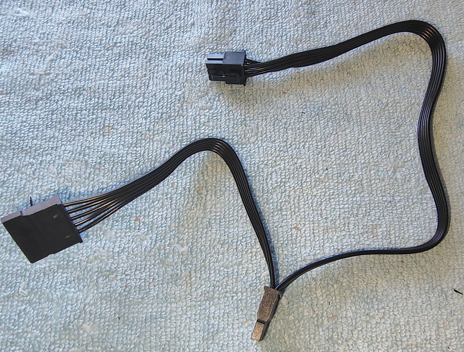 2x SATA Peripheral HDD Modular Power Cable for Seasonic Core GX-550 Power Supply - Image 2