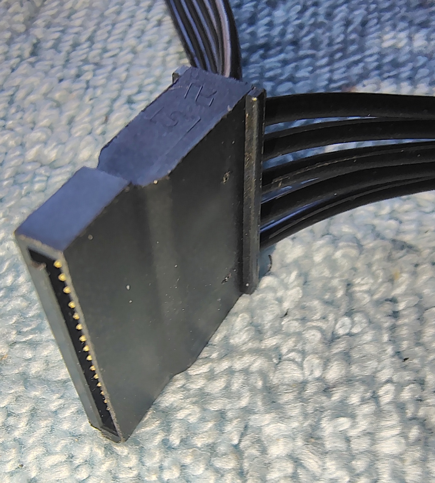 2x SATA Peripheral HDD Modular Power Cable for Seasonic Core GX-550 Power Supply - Image 3