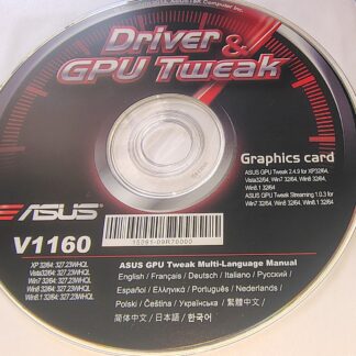 ISO Image of Original Driver DVD Disc for Asus Nvidia 8400GS-SL-1GD3-L PCIe Graphics Card 2013