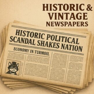 Historic & Vintage Newspapers