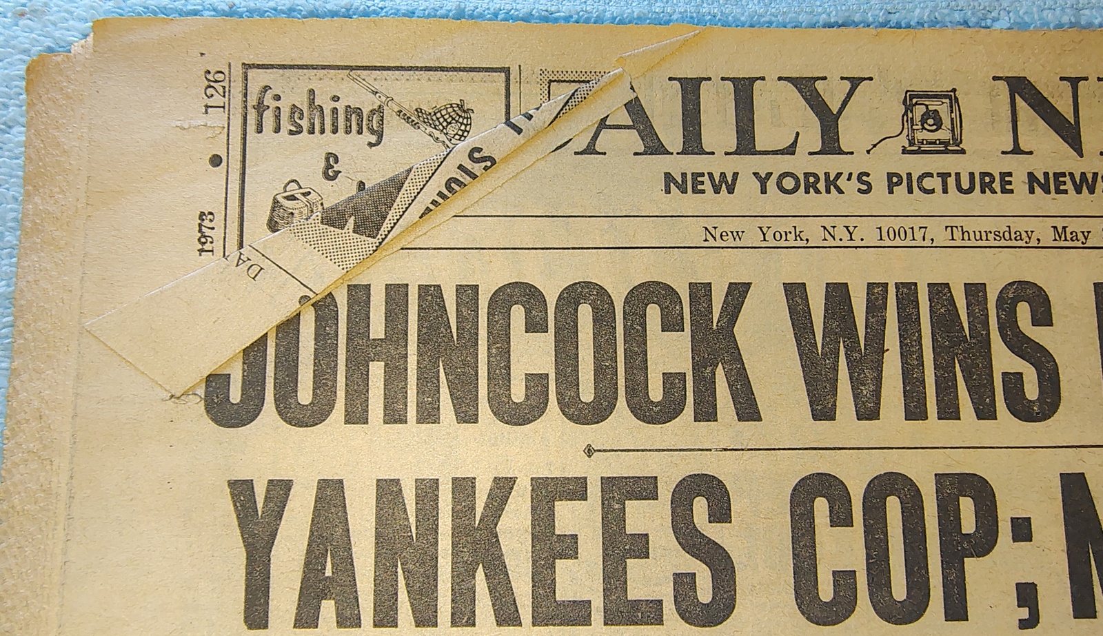 New York Daily News 31 May 1973 Indianapolis 500 Crash Fat Tony Mob Boss Indict - Image 4