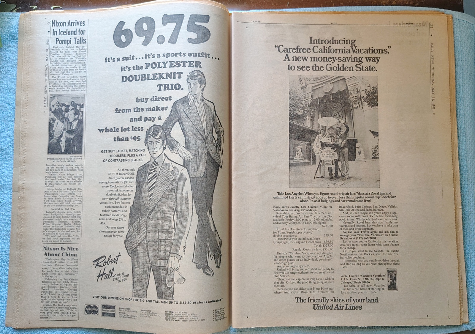 New York Daily News 31 May 1973 Indianapolis 500 Crash Fat Tony Mob Boss Indict - Image 9