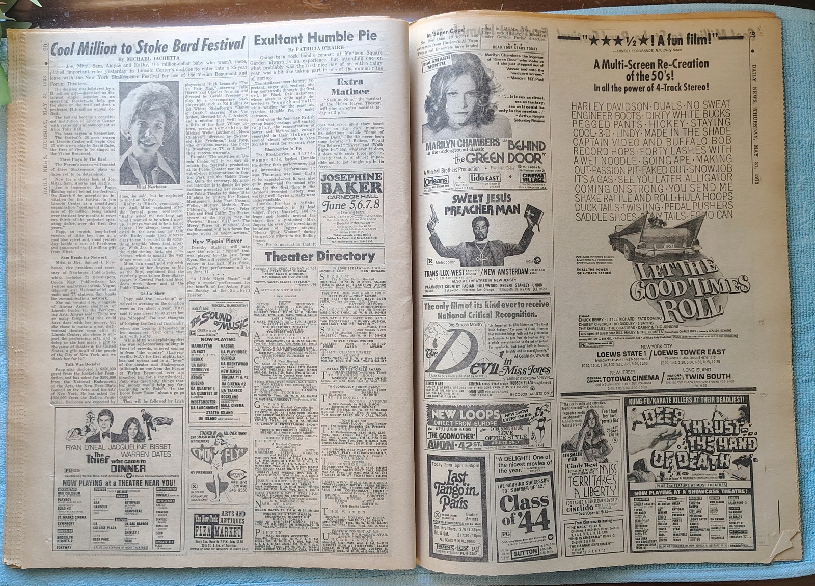 New York Daily News 31 May 1973 Indianapolis 500 Crash Fat Tony Mob Boss Indict - Image 14