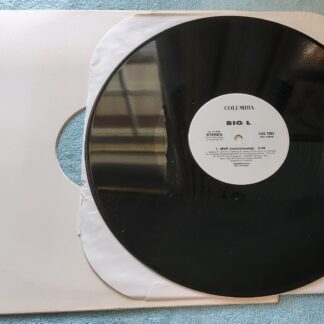 Big L MVP 12″ Promo Vinyl 1995 Columbia CAS 7083 East Coast Hip Hop Single Demo