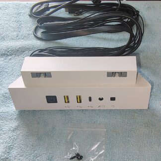 White Front I/O IO Panel USB Audio 4 Corsair iCUE 5000D / 5000X / 5000D Airflow