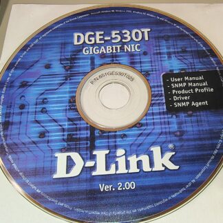 ISO Image of D‑Link DGE‑530T Gigabit NIC Driver CD v2.00 (2003)