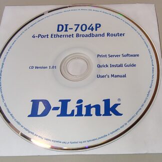 ISO Image of D‑Link DI‑704P Router CD v1.01 (2002) Print Server Software Manual