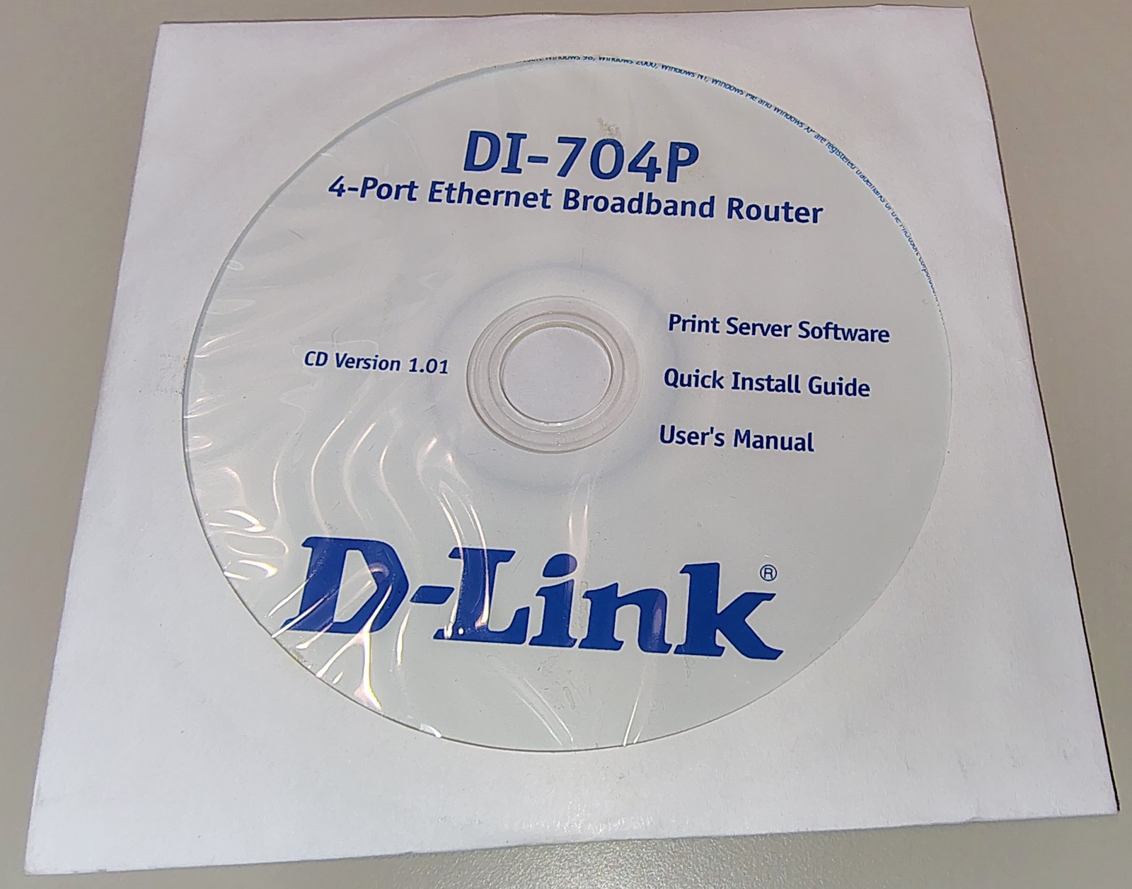 D‑Link DI‑704P Router CD v1.01 (2002) Print Server Software Manual OEM - Image 6