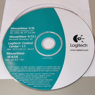 ISO Image of Logitech MouseWare 9.76 Driver CD (2003) Windows 95–XP Mac OS 8–10