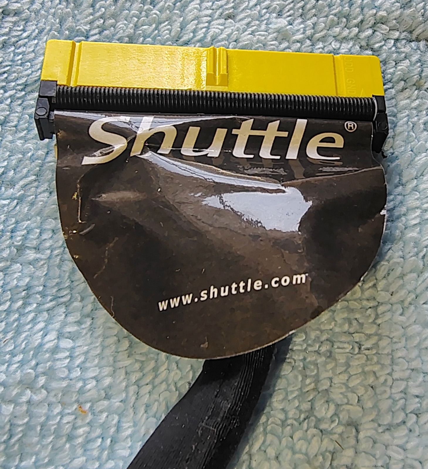 Shuttle XPC IDE Ribbon Cable 40‑Pin 24″ Slim Folded PATA Gray/Black/Yellow (2000s) - Image 7