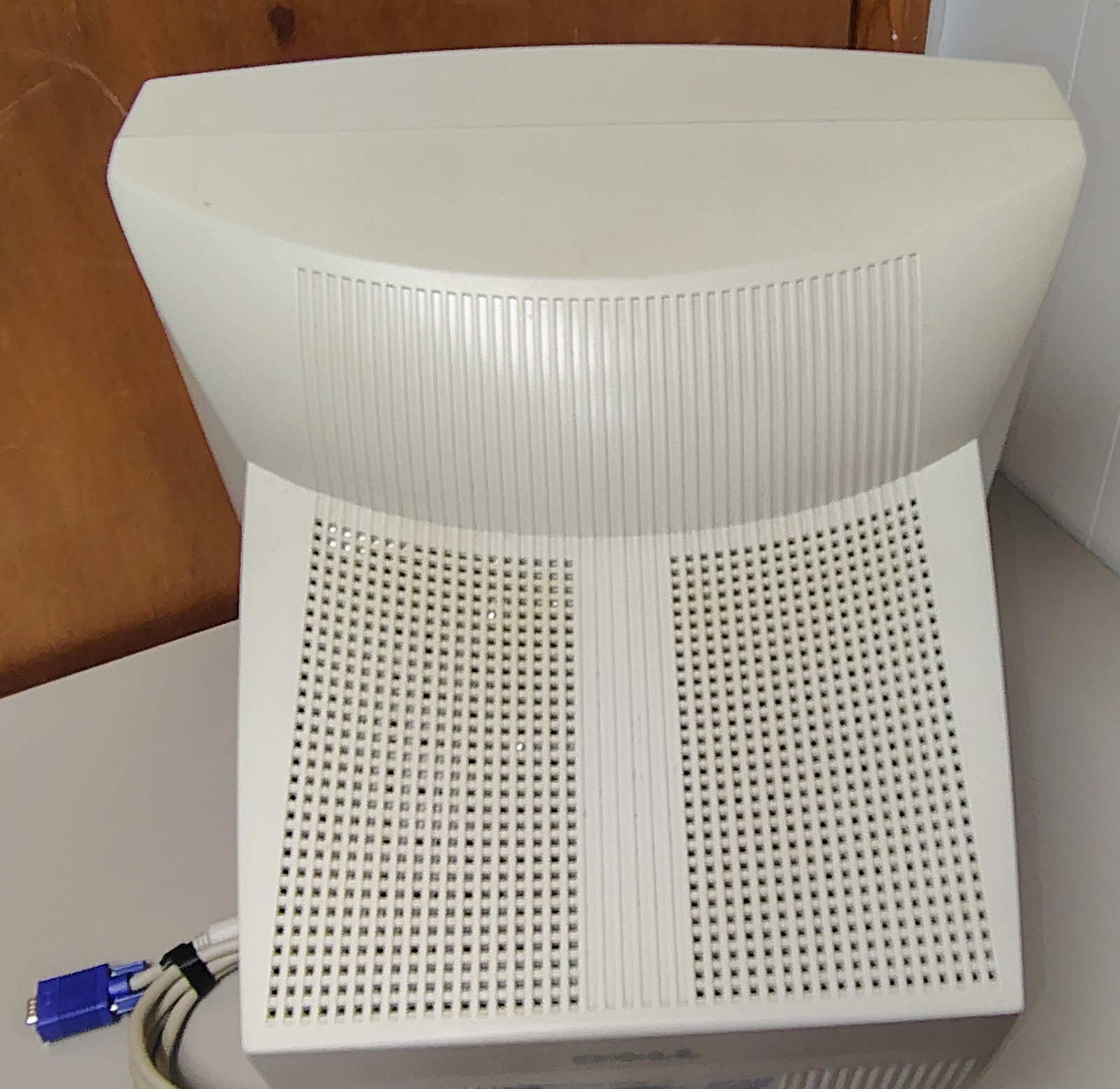 Vintage Dell M780 CRT Monitor 17" VGA Beige – Tested Working (1999) – Retro Gaming / XP - Image 12