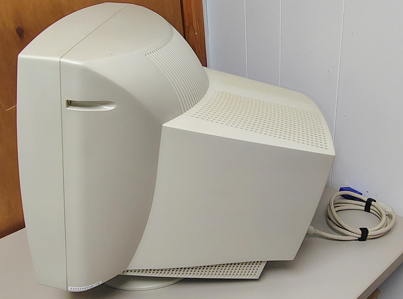 Vintage Dell M780 CRT Monitor 17" VGA Beige – Tested Working (1999) – Retro Gaming / XP - Image 15
