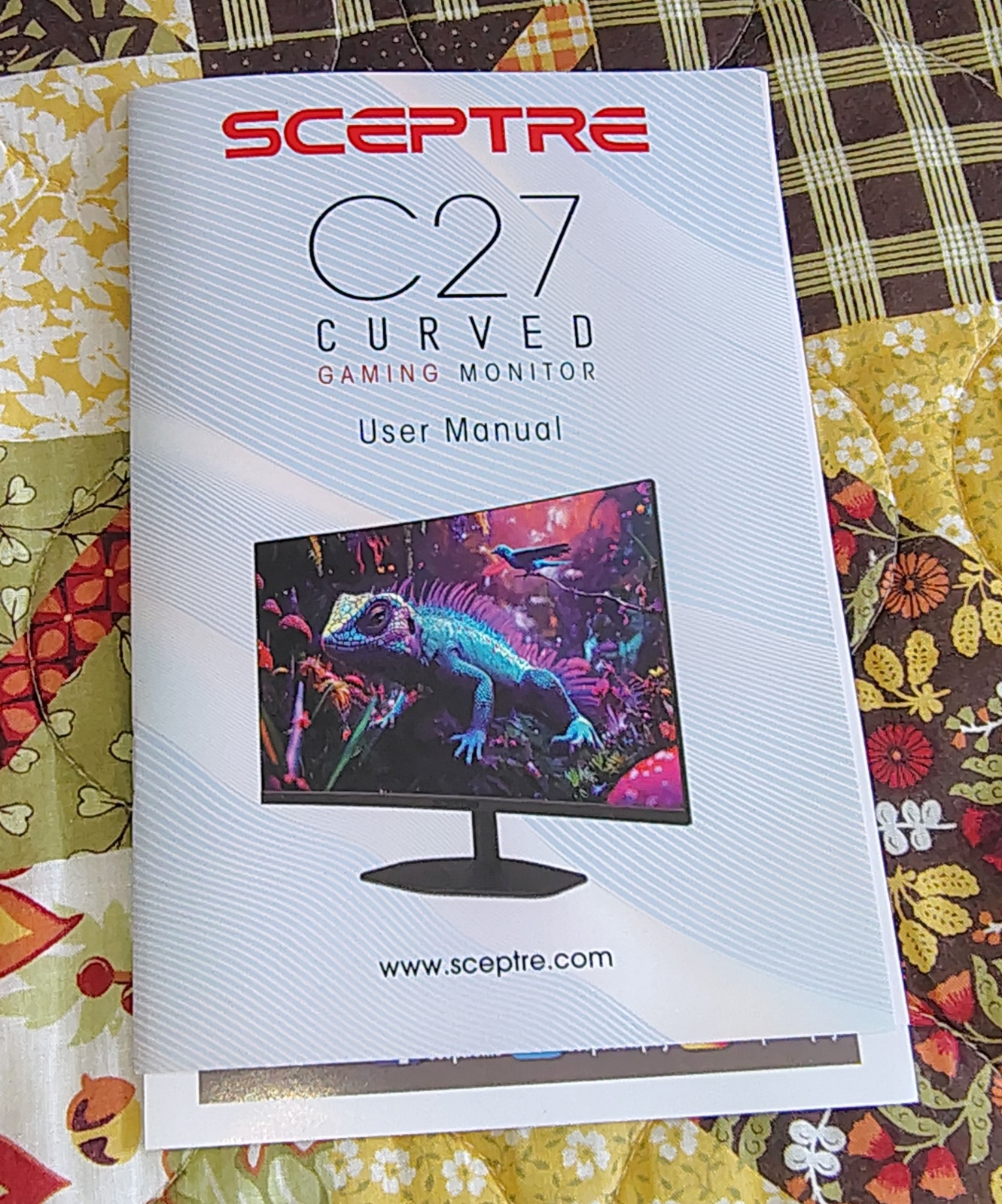 Sceptre C27 Monitor Box & Packaging ONLY C275W-FW100T (No Monitor) - Image 3