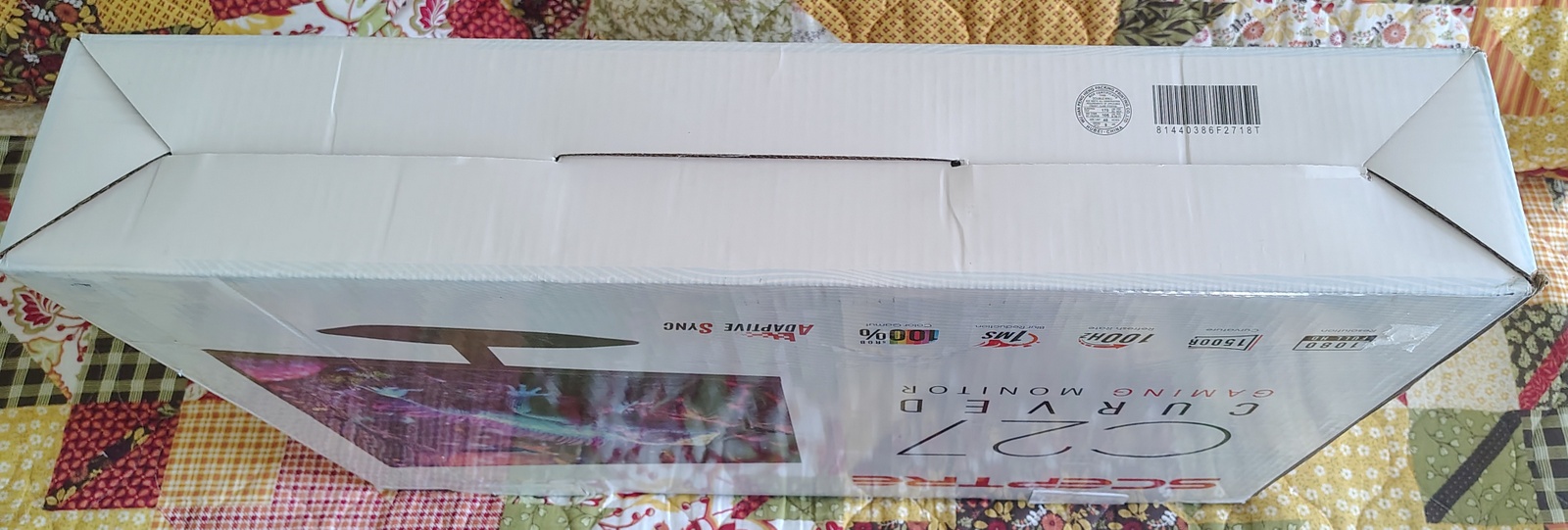 Sceptre C27 Monitor Box & Packaging ONLY C275W-FW100T (No Monitor) - Image 16