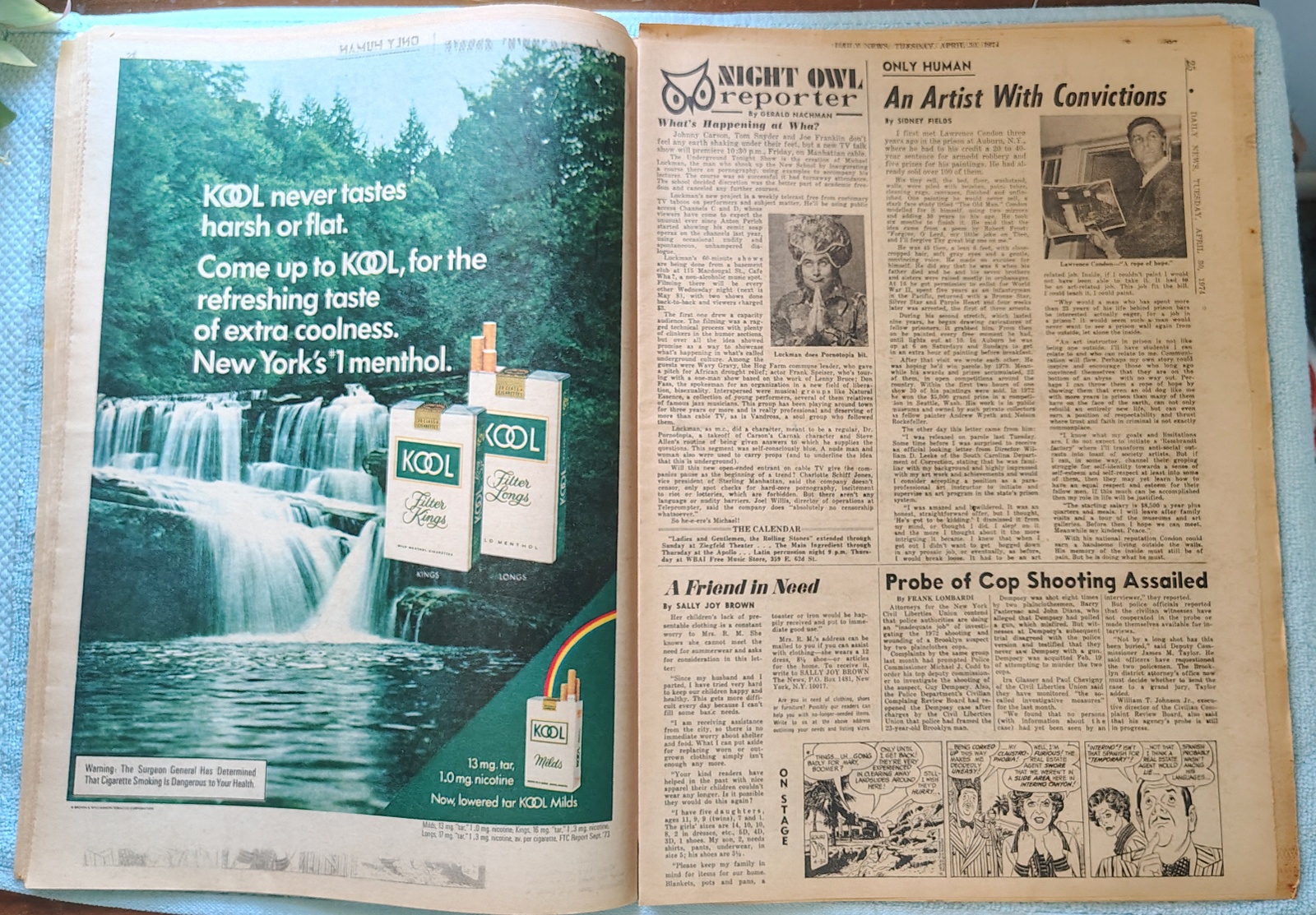 New York Daily News April 30 1974 Nixon Watergate Transcripts Kissinger USSR - Image 9