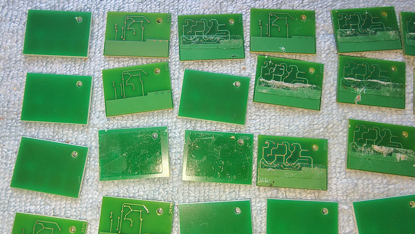 60x Toner Chip PCB Lot 4.7oz Printer Cartridge Smart Chips Gold Contact 2010s - Image 9