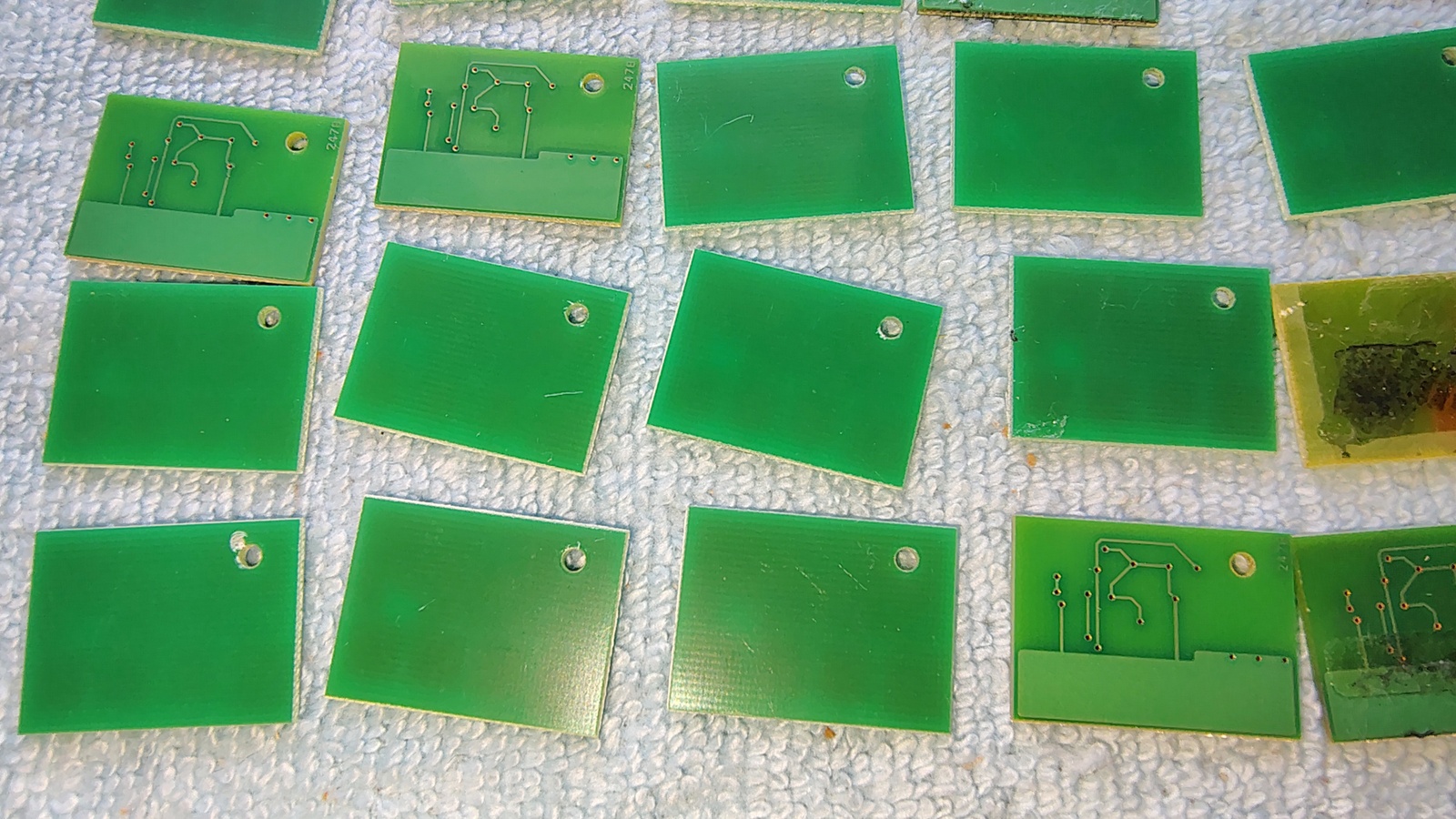 60x Toner Chip PCB Lot 4.7oz Printer Cartridge Smart Chips Gold Contact 2010s - Image 10