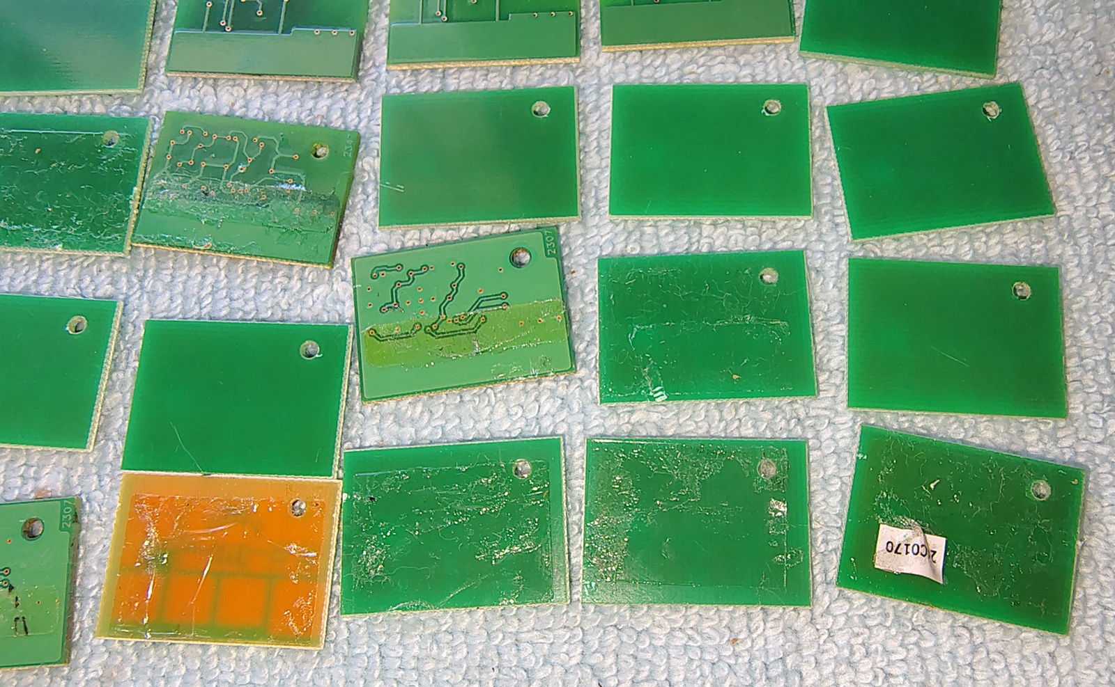 60x Toner Chip PCB Lot 4.7oz Printer Cartridge Smart Chips Gold Contact 2010s - Image 14