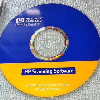 ISO Image of HP Scanning Software CD-ROM 1998 Drivers Adobe PhotoDeluxe OmniPage OCR Win 95