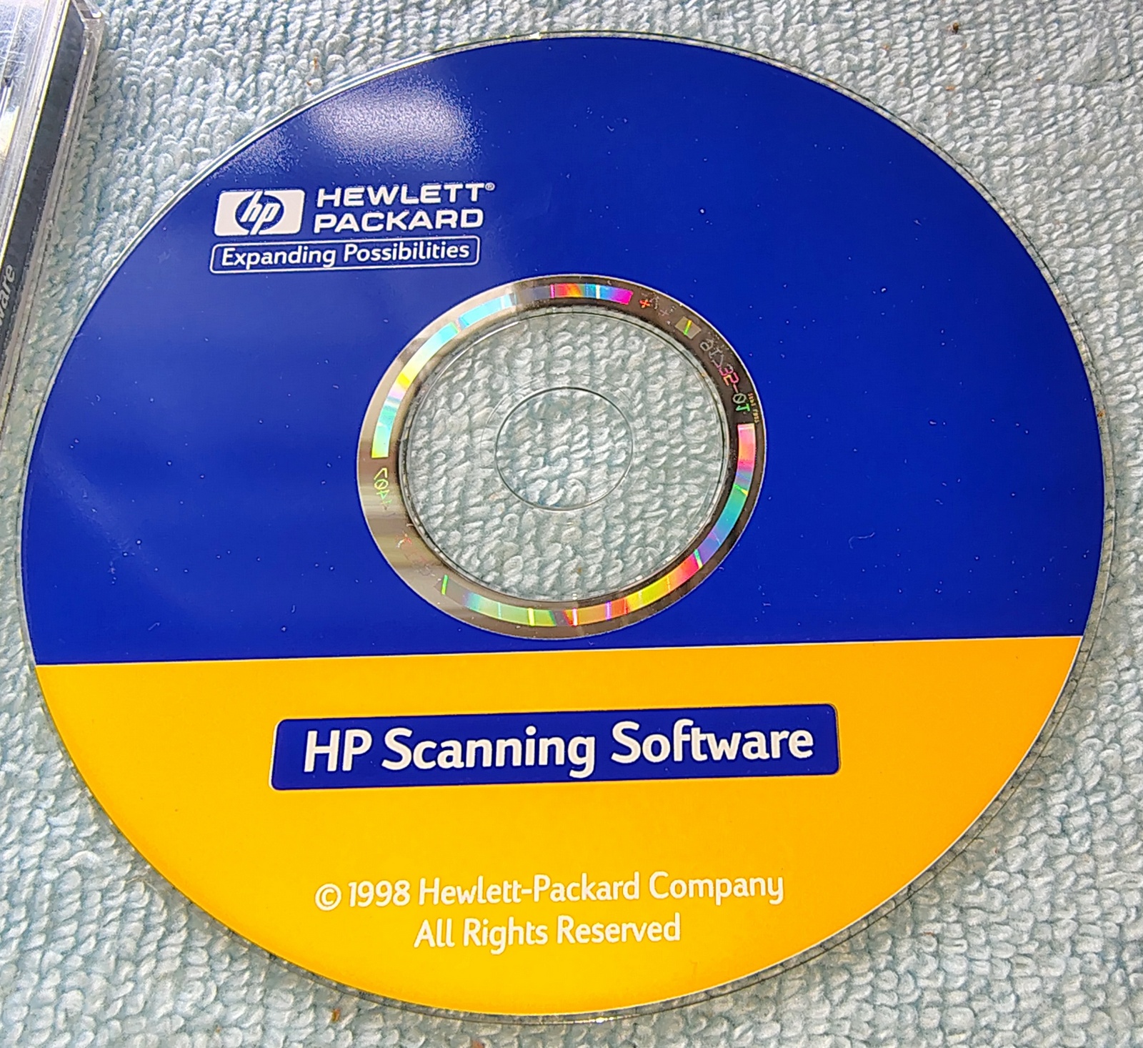 HP Scanning Software CD-ROM 1998 Drivers Adobe PhotoDeluxe OmniPage OCR Win 95 - Image 2