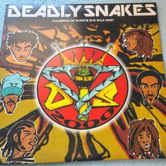 Deadly Snakes – Culebras de Muerte b/w Wild West Promo 12″ Vinyl (1998 Tommy Boy)