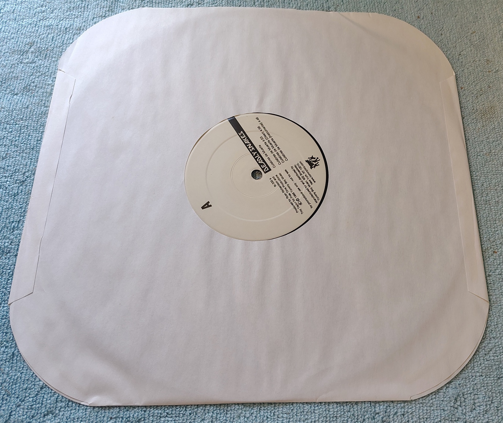 Deadly Snakes – Culebras de Muerte b/w Wild West Promo 12″ Vinyl (1998 Tommy Boy) - Image 6