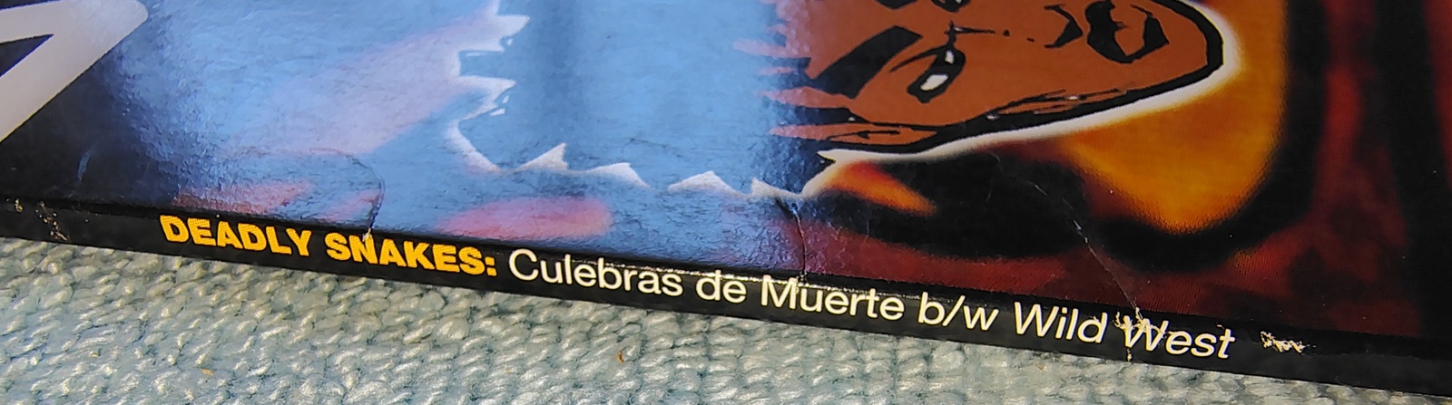 Deadly Snakes – Culebras de Muerte b/w Wild West Promo 12″ Vinyl (1998 Tommy Boy) - Image 11