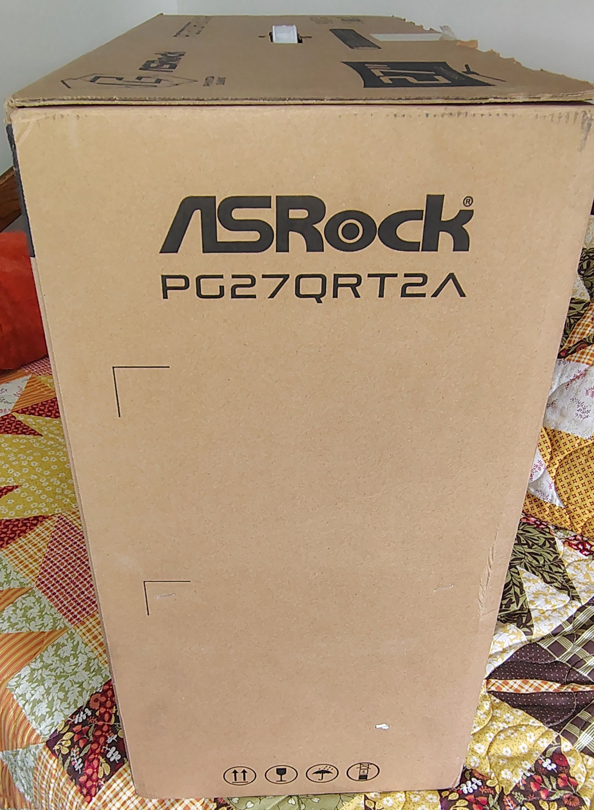 ASRock PG27QRT2A Original Monitor Box Foam Bag Packing Phantom Gaming 27" - Image 19