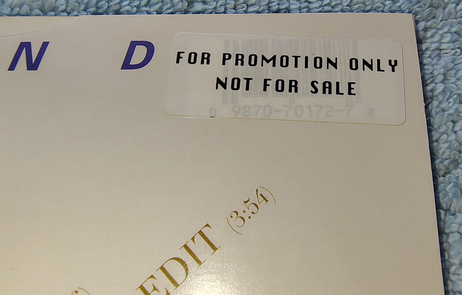 Elkland Apart Promo 7" Vinyl Single 45 RPM Columbia 2005 Jacknife Lee Remix - Image 8