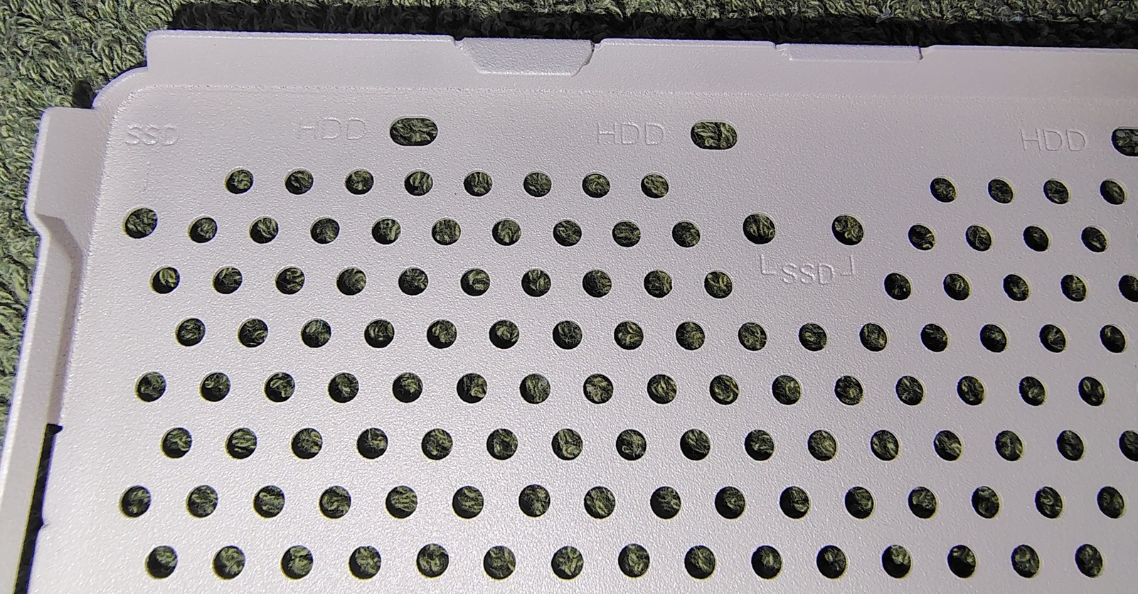 ASUS PA401 Wood Edition Steel Beige HDD SSD Mounting Bracket Plate Caddy, Screws - Image 9
