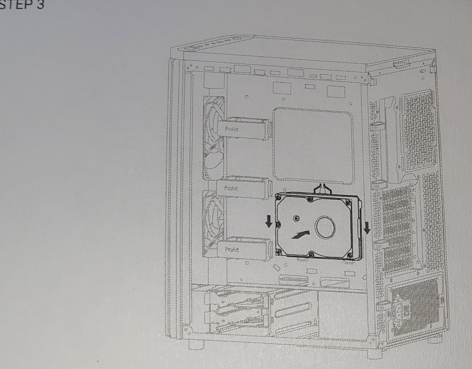 ASUS PA401 Wood Edition Steel Beige HDD SSD Mounting Bracket Plate Caddy, Screws - Image 16