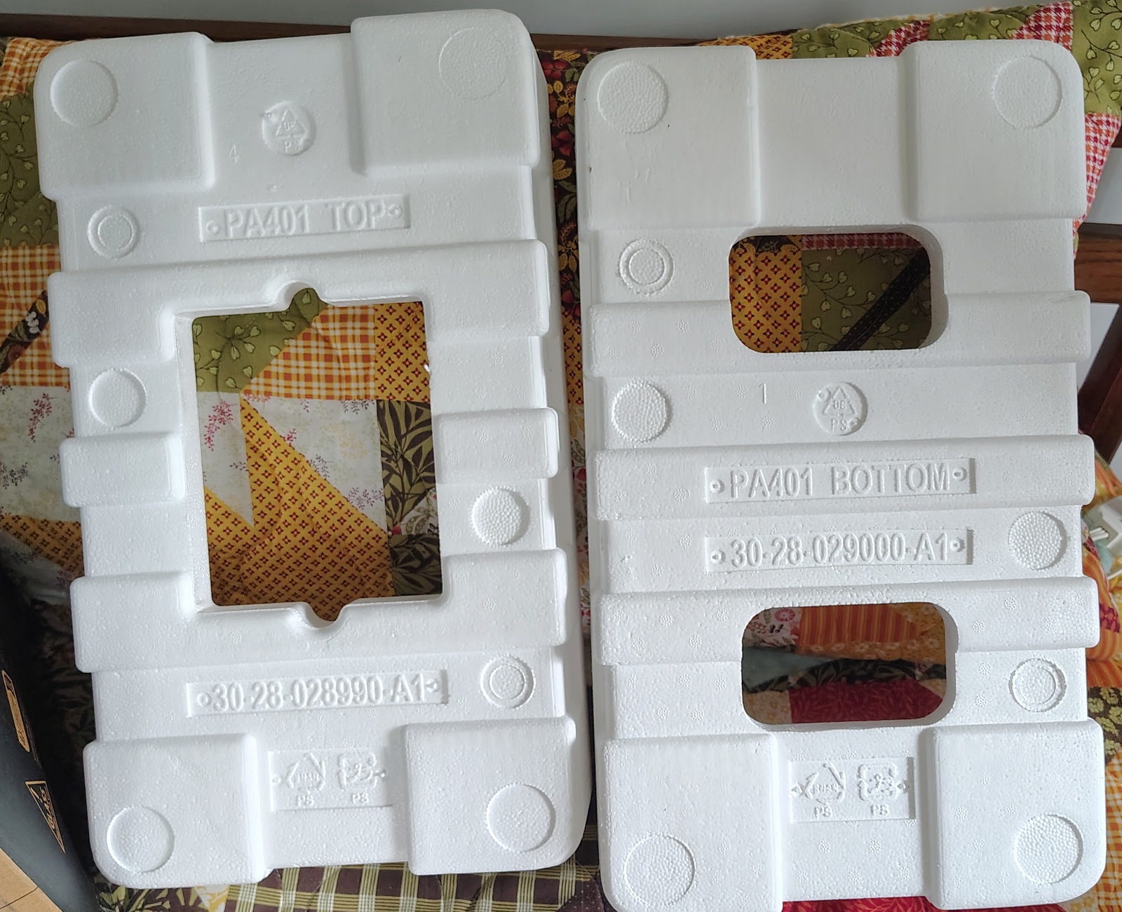 ASUS ProArt PA401 Wood Edition Original Box Foam Inserts & Packing Materials - Image 4