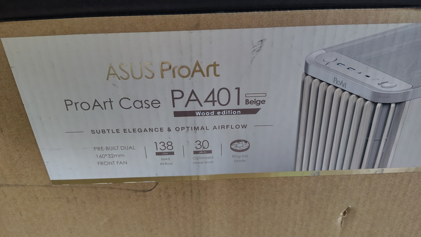 ASUS ProArt PA401 Wood Edition Original Box Foam Inserts & Packing Materials - Image 13