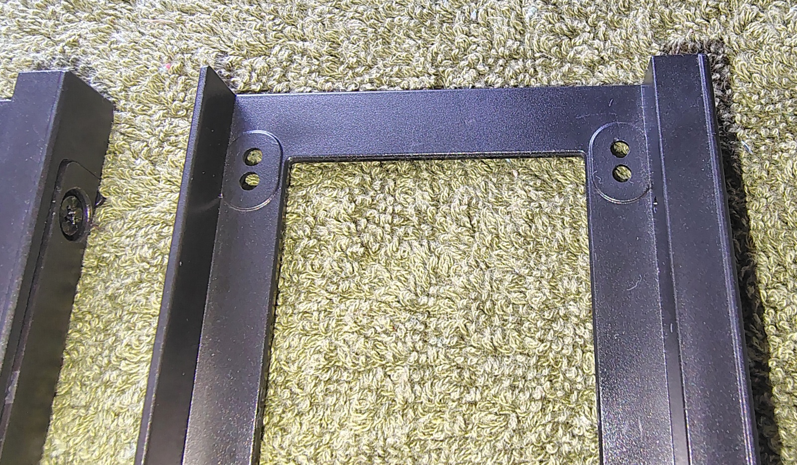NZXT H500 H500i OEM 2.5" SSD Mounting Trays Spring-Loaded Brackets Lot of 2 - Image 5