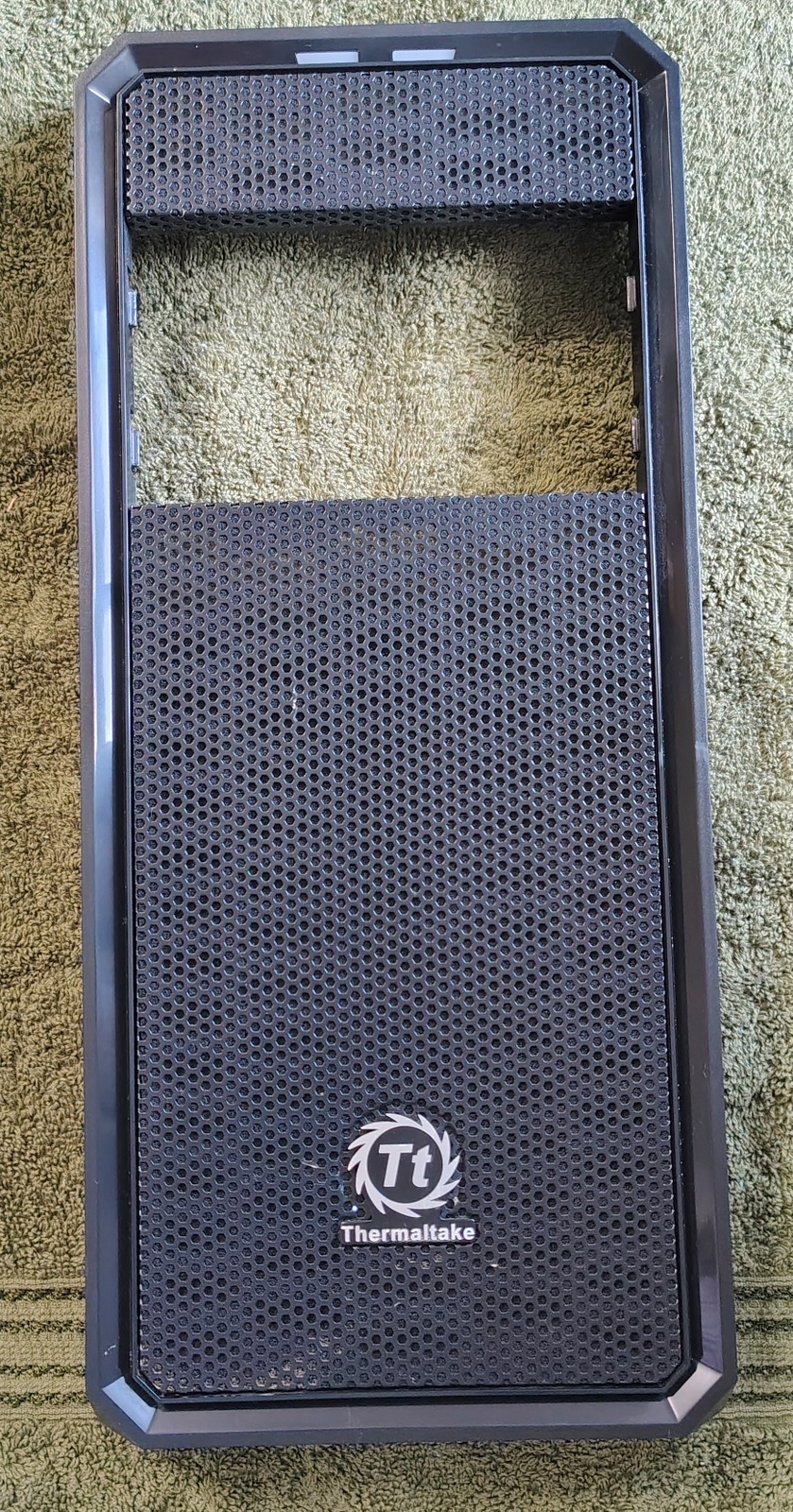 Thermaltake Versa H25 Black Metal/Plastic Front Fascia Bezel Panel Mesh Dust Filter OEM