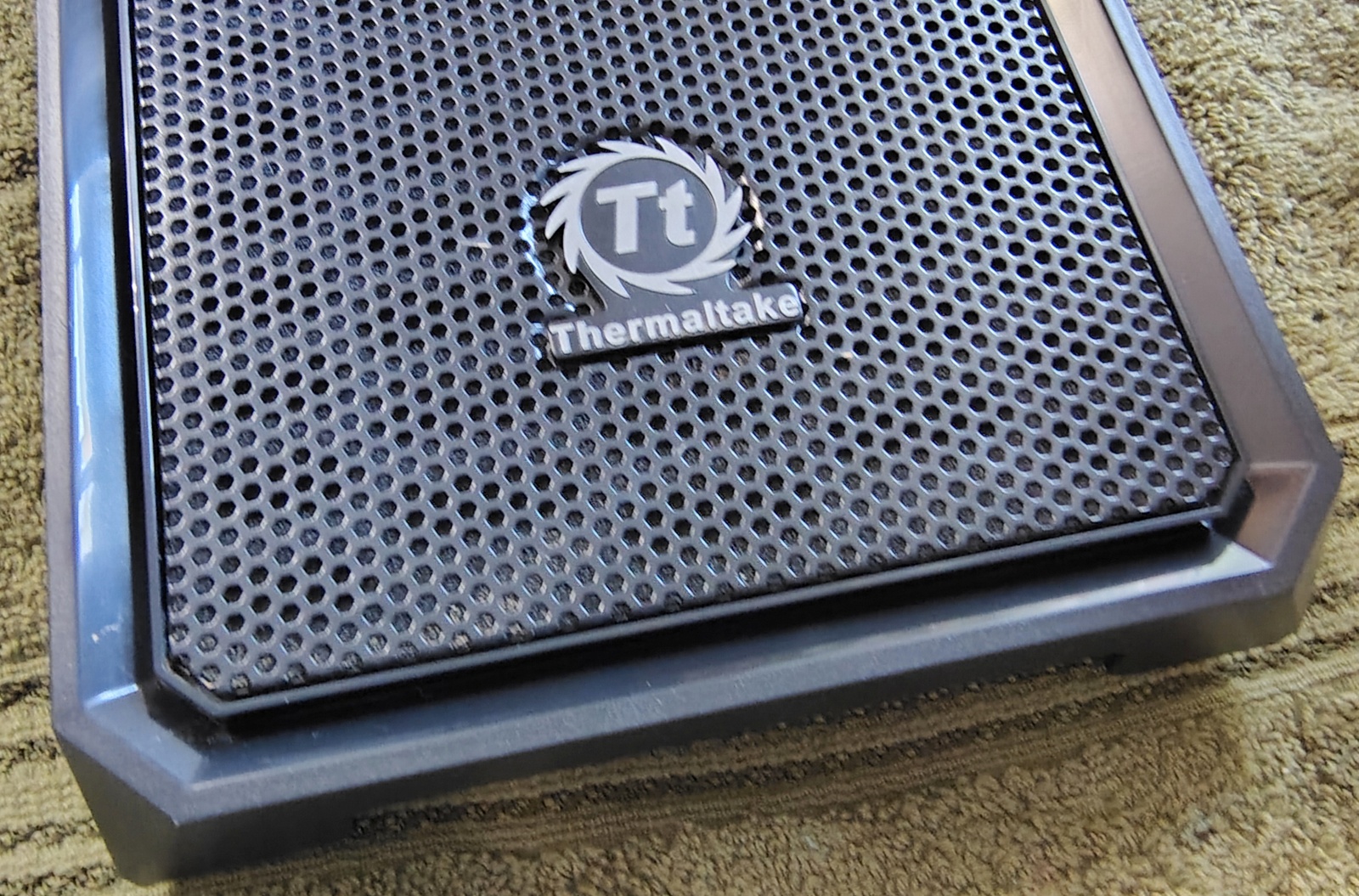 Thermaltake Versa H25 Black Metal/Plastic Front Fascia Bezel Panel Mesh Dust Filter OEM - Image 2