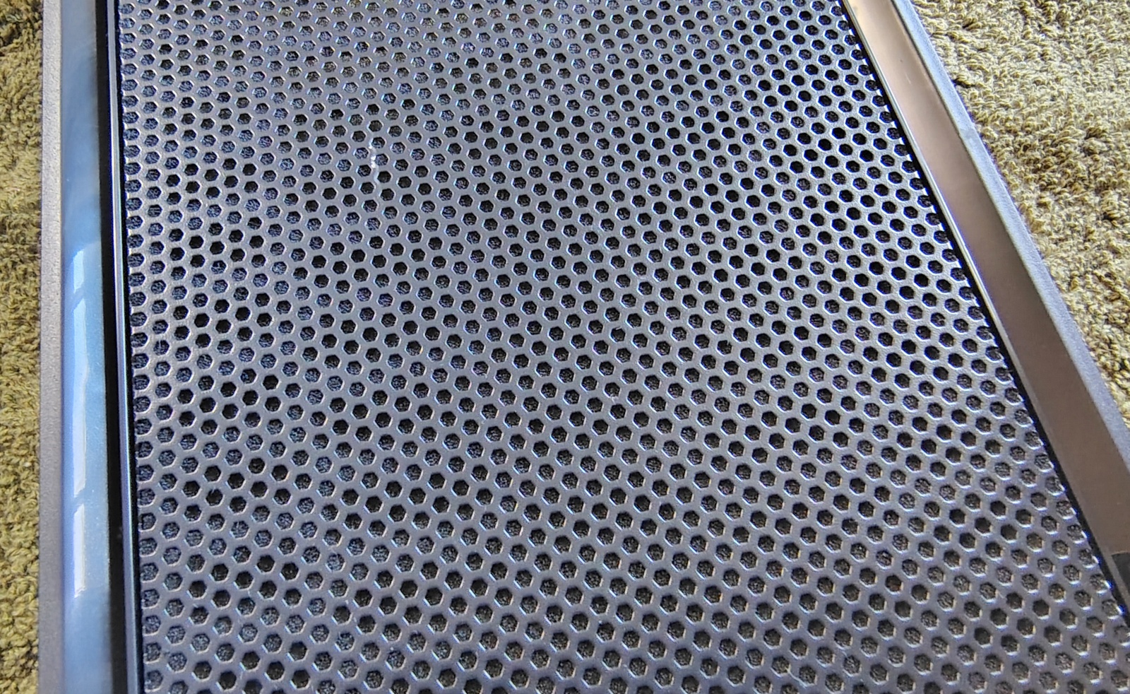 Thermaltake Versa H25 Black Metal/Plastic Front Fascia Bezel Panel Mesh Dust Filter OEM - Image 3