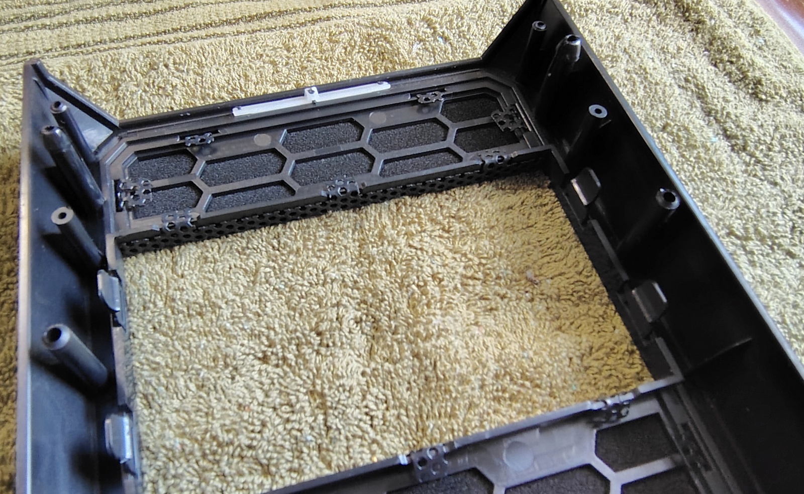 Thermaltake Versa H25 Black Metal/Plastic Front Fascia Bezel Panel Mesh Dust Filter OEM - Image 12