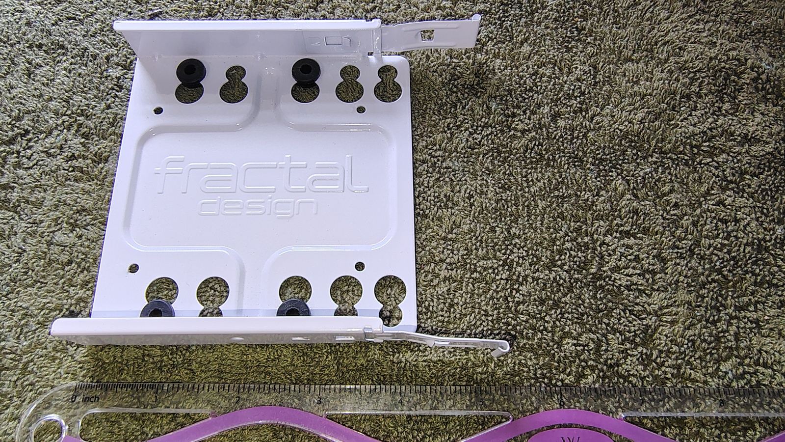 Fractal Design Updated HDD Drive Tray w/ Dampeners for Define R4 Arc Midi R2 & SSD Screws - Image 3