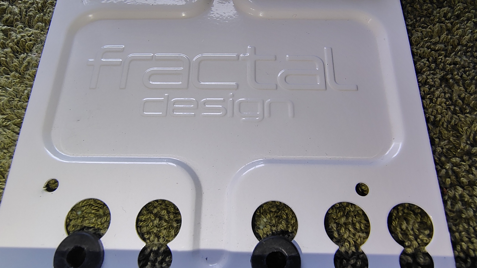 Fractal Design Updated HDD Drive Tray w/ Dampeners for Define R4 Arc Midi R2 & SSD Screws - Image 5