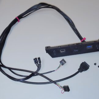 Thermaltake Versa H25 Black Front I/O Panel USB 3.0 Audio Power Reset 2015 OEM