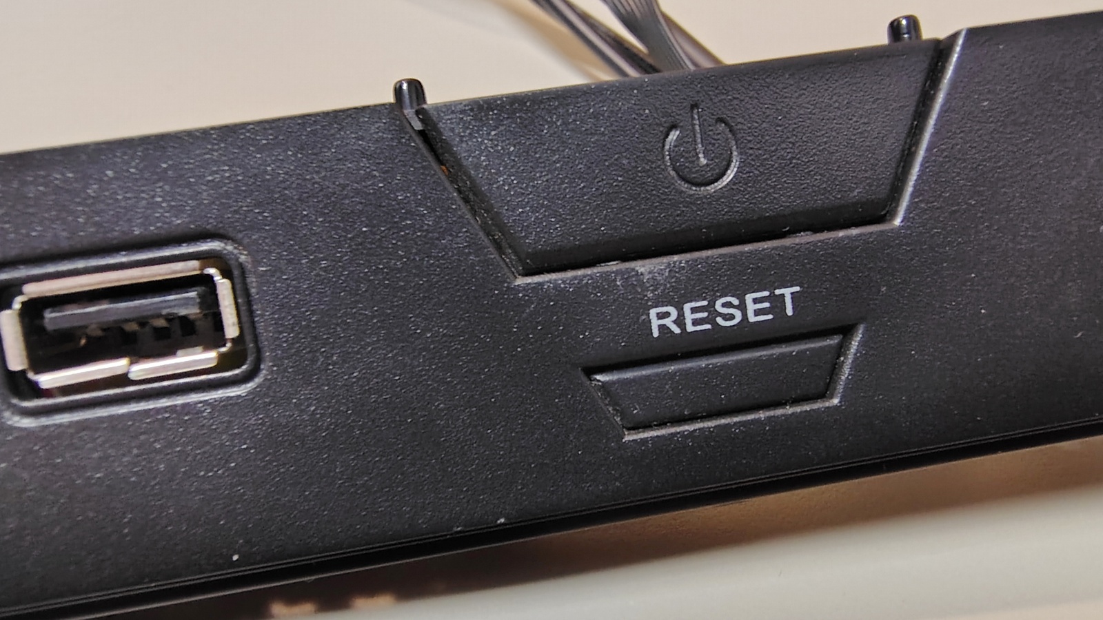 Thermaltake Versa H25 Black Front I/O Panel USB 3.0 Audio Power Reset 2015 OEM - Image 5