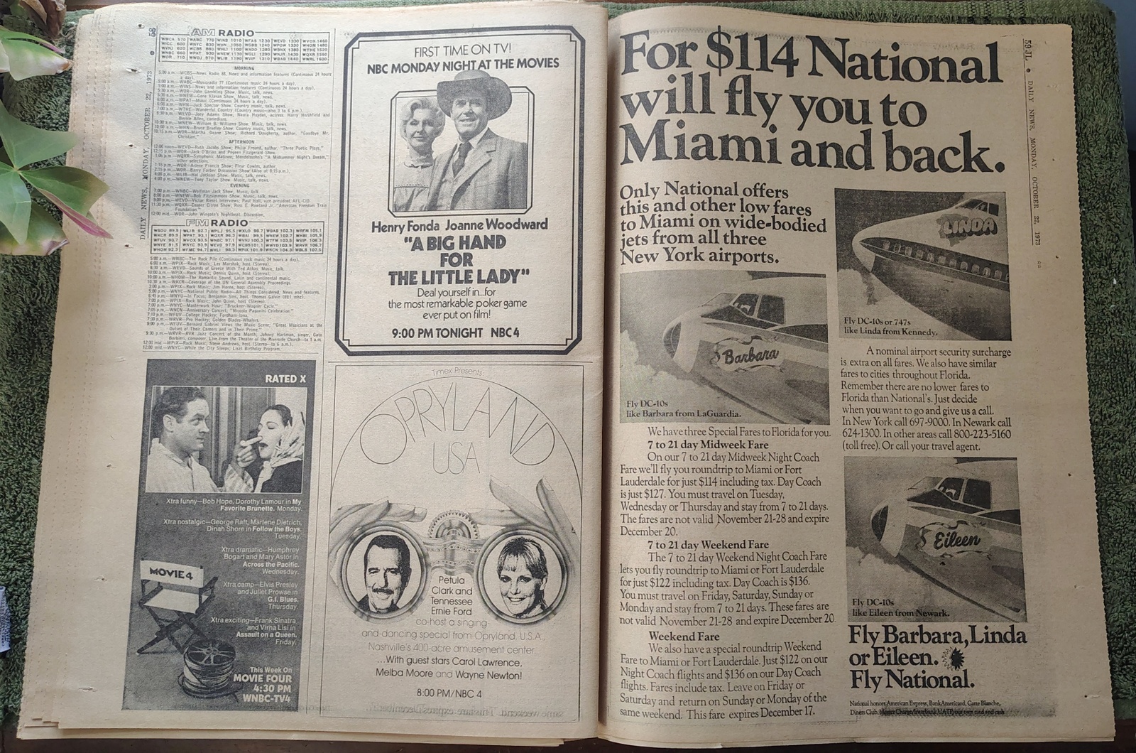 New York Daily News New Jersey Edition October 22 1973 Nixon Impeachment Watergate A's World Series - Image 15