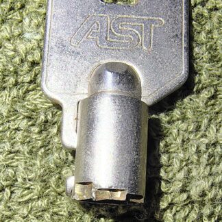 AST Tubular Security Key Code 2509 Vintage Computer Case Lock Key