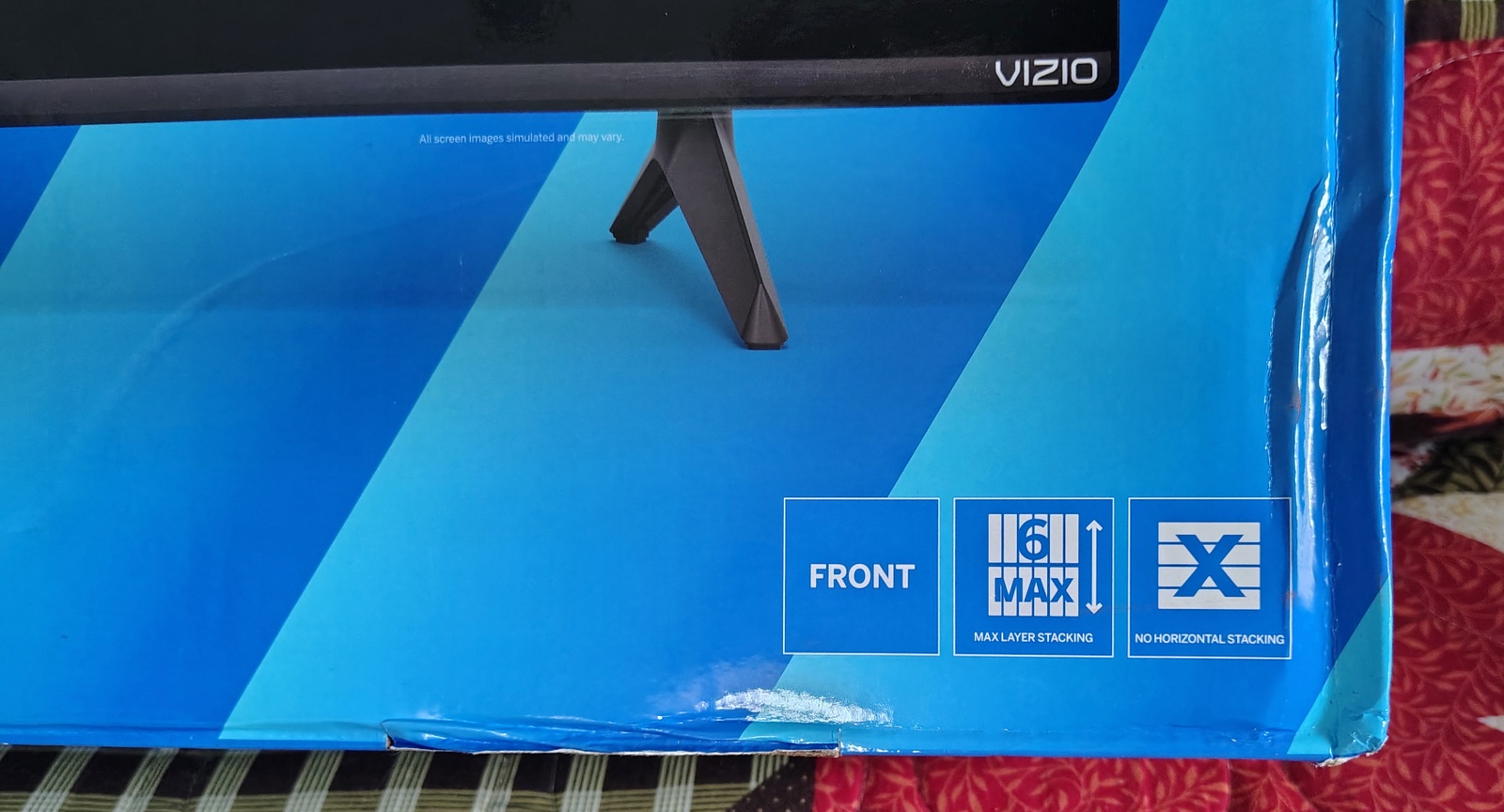 VIZIO V4K43M-0804 43 Inch TV Original OEM Box Foam Inserts Packing Materials 2024 - Image 12