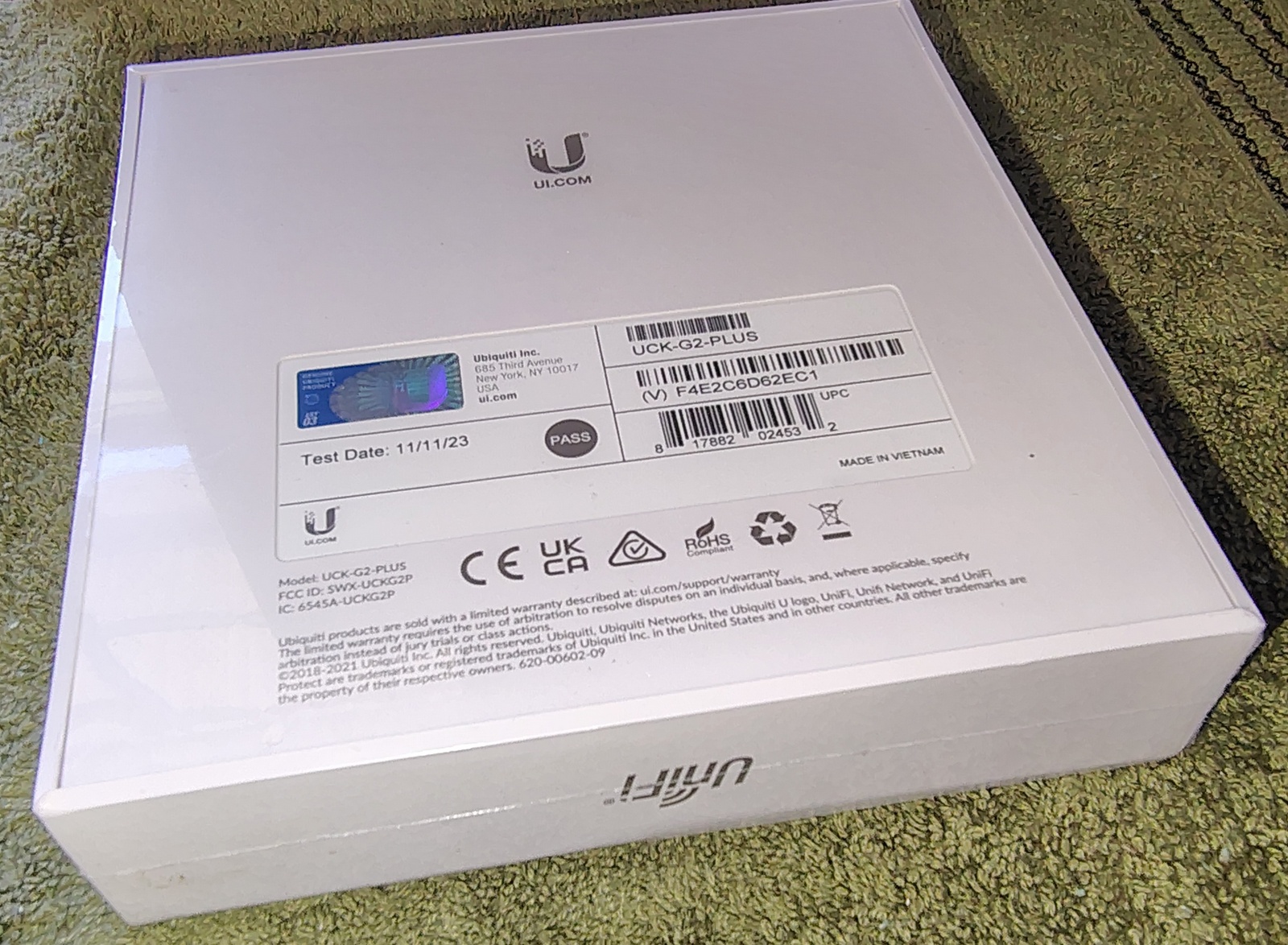 Ubiquiti UniFi Cloud Key Gen2 Plus UCK-G2-PLUS New Factory Sealed NVR Controller - Image 2