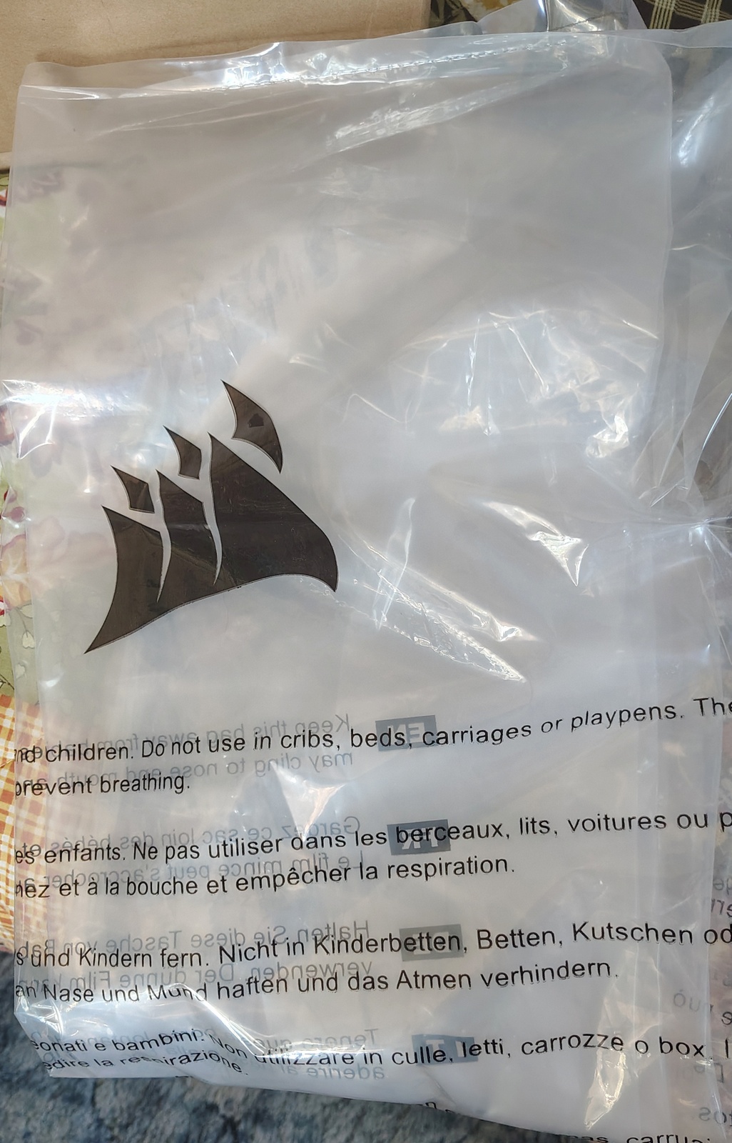 Corsair 5000D Airflow Original Box Foam Inserts Bag Packaging CC-9011211-WW - Image 2