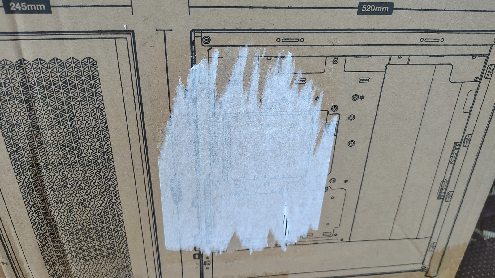 Corsair 5000D Airflow Original Box Foam Inserts Bag Packaging CC-9011211-WW - Image 12