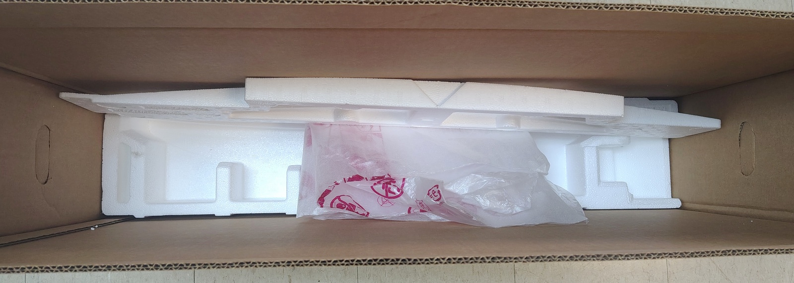 LG 34BQ77QB-B 34" UltraWide Curved Monitor Original OEM Box Foam Packaging Set - Image 13