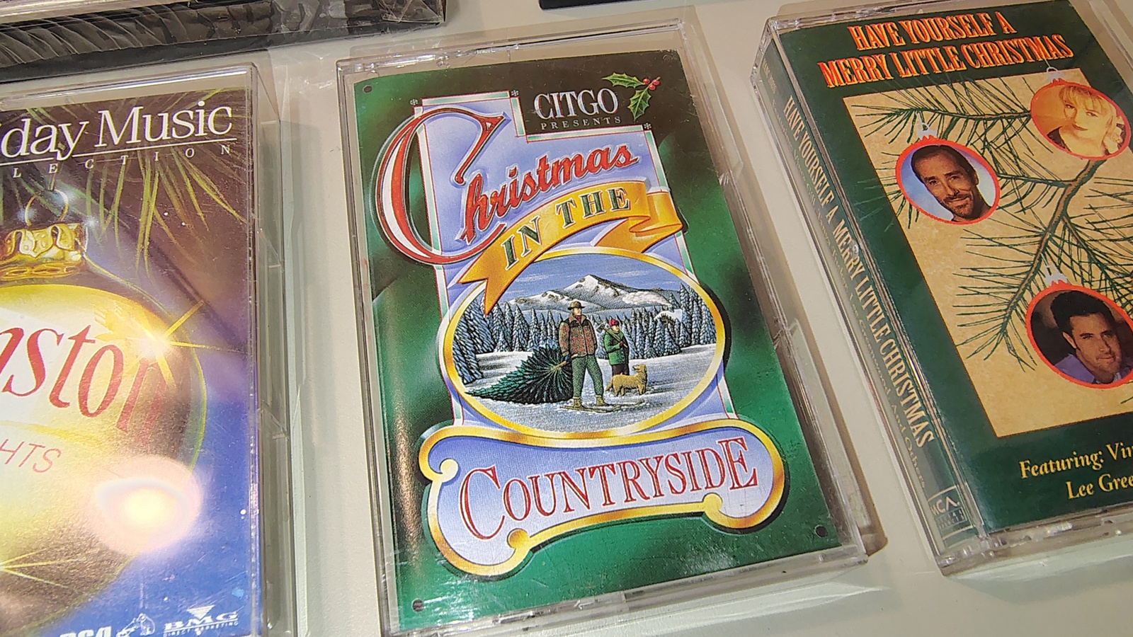 Vintage Christmas Country Music Cassette Lot Shell Rotella Citgo Winston Promo - Image 5